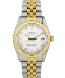 Fine Fake Rolex Lady-datejust 69173 Caliber 2135 Automatic Movement 26mm Steel Case Womens Watch