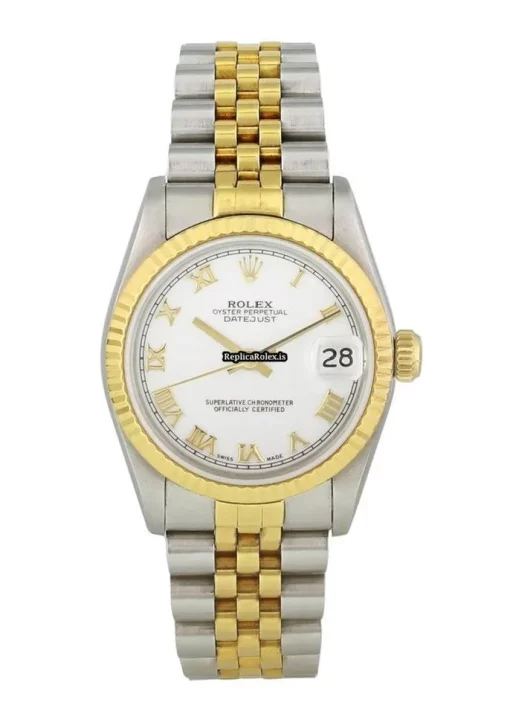 Fine Fake Rolex Lady-datejust 69173 Caliber 2135 Automatic Movement 26mm Steel Case Womens Watch
