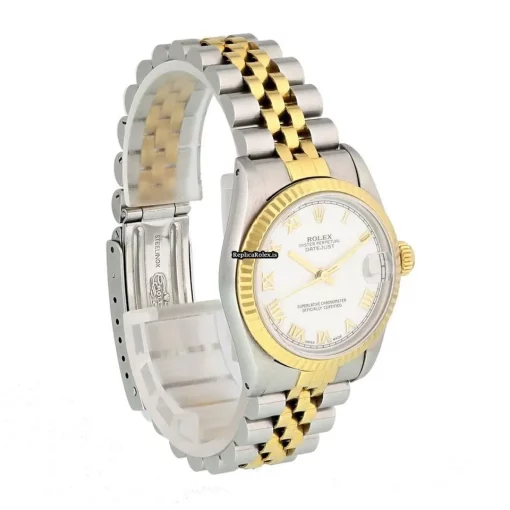 Fine Fake Rolex Lady-datejust 69173 Caliber 2135 Automatic Movement 26mm Steel Case Womens Watch - Image 4