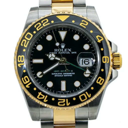 Pleasing Replica Rolex Gmt-master II 116713 Automatic Movement 40mm Steel Case Mens/unisex Watch - Image 4