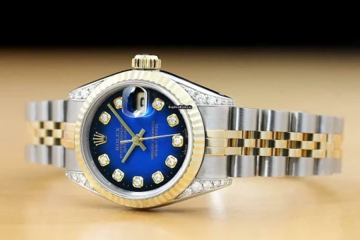 Stylish Fake Rolex Lady-datejust 69173 Caliber 2135 Automatic Movement 26mm Steel Case Womens Watch - Image 2