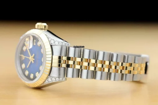 Stylish Fake Rolex Lady-datejust 69173 Caliber 2135 Automatic Movement 26mm Steel Case Womens Watch - Image 4