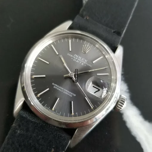 Ideal Copies Rolex Oyster Perpetual Date Caliber 1570 Automatic Movement 35mm Steel Case Mens/unisex Watch