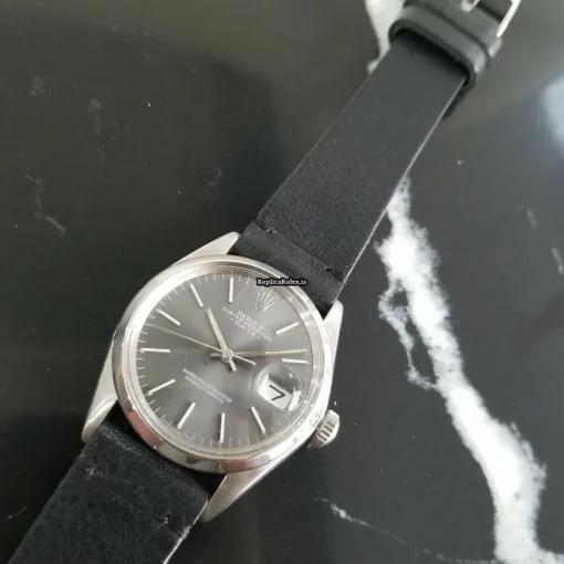 Ideal Copies Rolex Oyster Perpetual Date Caliber 1570 Automatic Movement 35mm Steel Case Mens/unisex Watch - Image 6