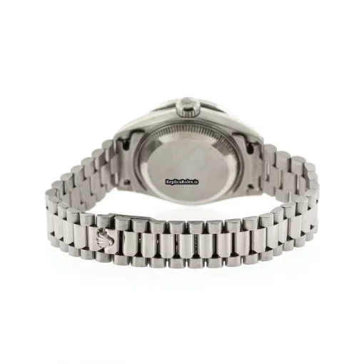 Affordable Fake Rolex Lady-datejust 79179 Automatic Movement 26mm White Gold Case Womens Watch - Image 5