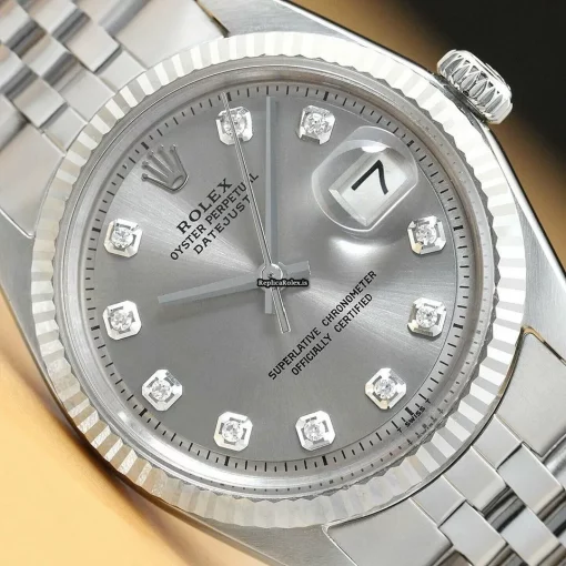 Lovely Knockoff Rolex Datejust 1601 Caliber 1570 Automatic Movement 36mm Steel Case Mens/unisex Watch