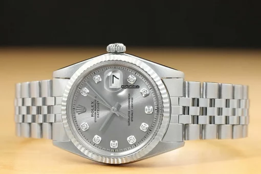 Lovely Knockoff Rolex Datejust 1601 Caliber 1570 Automatic Movement 36mm Steel Case Mens/unisex Watch - Image 3