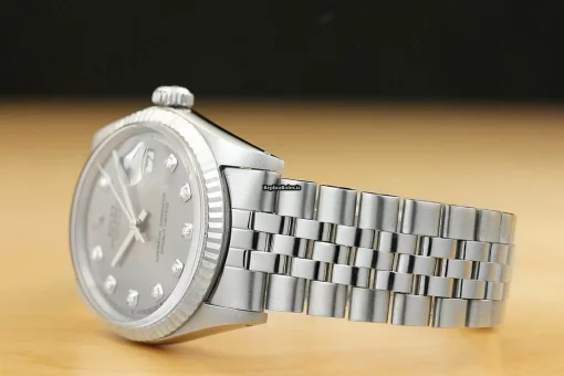 Lovely Knockoff Rolex Datejust 1601 Caliber 1570 Automatic Movement 36mm Steel Case Mens/unisex Watch - Image 4