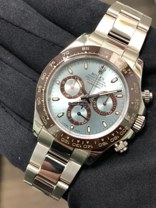 Offering Replica Rolex Daytona 116506 Caliber 4130 Automatic Movement 40mm Platinum Case Mens/unisex Watch - Image 4
