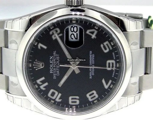 Pleasing Fake Rolex Datejust 116200 Automatic Movement 36mm Steel Case Mens/unisex Watch - Image 4