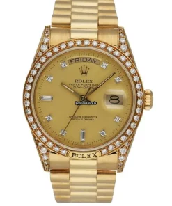 Fantastic Replica Rolex Day-date 18138 Automatic Movement 36mm Yellow Gold Case Mens/unisex Watch