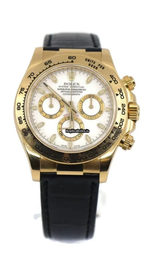 Remarkable Fakes Rolex Daytona 116518 Caliber 4130 Automatic Movement 40mm Yellow Gold Case Mens/unisex Watch