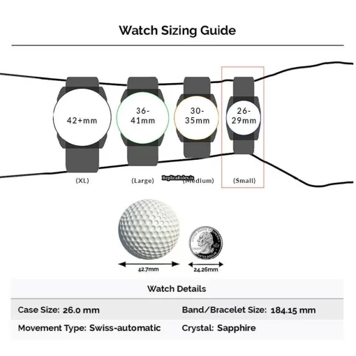 Attractive Replica Rolex Lady-datejust 69173 Automatic Movement 26mm Steel Case Womens Watch - Image 6