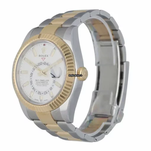 Superb Replica Rolex Sky-dweller 326933 Caliber 9001 Automatic Movement 42mm Steel Case Mens/unisex Watch - Image 2