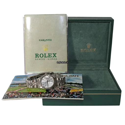 Mind-boggling Replica Rolex Oyster Perpetual Lady Date 6919 Caliber 2030 Automatic Movement 26mm Steel Case Womens Watch - Image 10