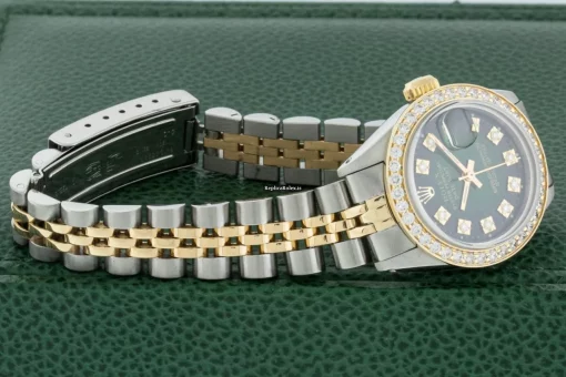 Epic Fakes Rolex Lady-datejust 6917 Caliber 2030 Automatic Movement 26mm Gold/steel Case Womens Watch - Image 4