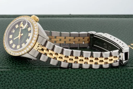 Epic Fakes Rolex Lady-datejust 6917 Caliber 2030 Automatic Movement 26mm Gold/steel Case Womens Watch - Image 5
