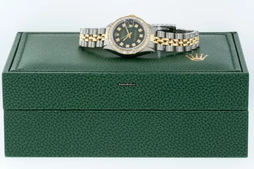 Epic Fakes Rolex Lady-datejust 6917 Caliber 2030 Automatic Movement 26mm Gold/steel Case Womens Watch - Image 6