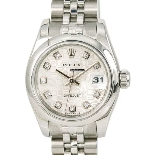 Ideal Copies Rolex Lady-datejust 179160 Automatic Movement 26mm Steel Case Womens Watch - Image 4