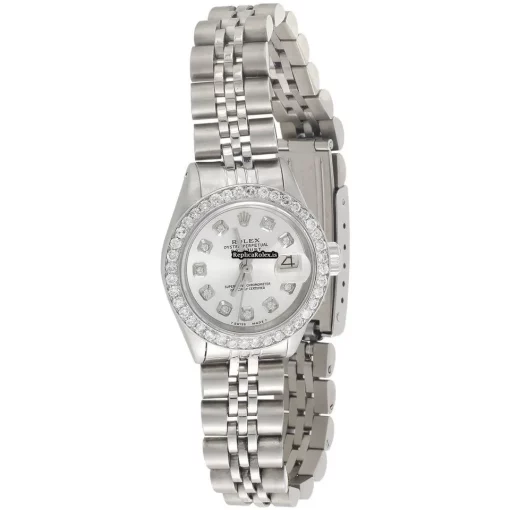 Fantastic Replica Rolex Lady-datejust 69174 Caliber 2135 Automatic Movement 26mm Steel Case Womens Watch - Image 2