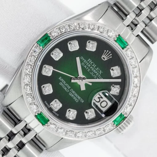Great Replica Rolex Lady-datejust 69174 Caliber 2135 Automatic Movement 26mm Steel Case Womens Watch