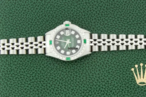 Great Replica Rolex Lady-datejust 69174 Caliber 2135 Automatic Movement 26mm Steel Case Womens Watch - Image 4