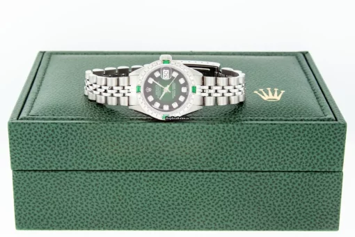 Great Replica Rolex Lady-datejust 69174 Caliber 2135 Automatic Movement 26mm Steel Case Womens Watch - Image 7