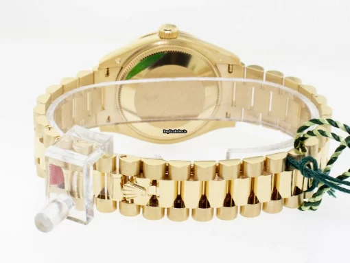 Lovely Replica Rolex Lady-datejust Caliber 2236 Automatic Movement 36mm Yellow Gold Case Womens Watch - Image 6