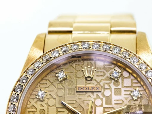 Excellent Fake Rolex Lady-datejust 68278 Automatic Movement 31mm Yellow Gold Case Mens/unisex Watch - Image 3