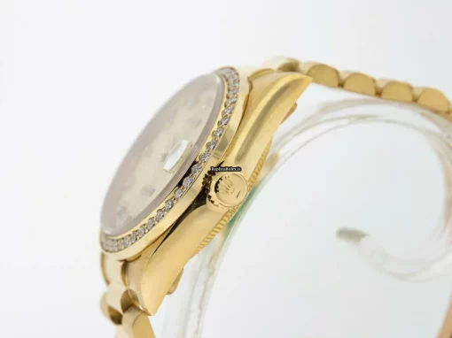 Excellent Fake Rolex Lady-datejust 68278 Automatic Movement 31mm Yellow Gold Case Mens/unisex Watch - Image 4