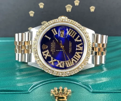 Neat Replica Rolex Datejust 16013 Caliber 3035 Automatic Movement 36mm Gold/steel Case Mens/unisex Watch