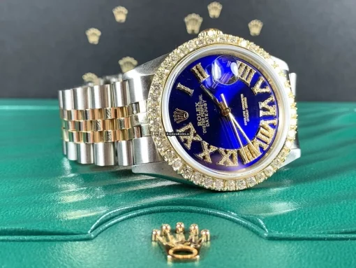 Neat Replica Rolex Datejust 16013 Caliber 3035 Automatic Movement 36mm Gold/steel Case Mens/unisex Watch - Image 2