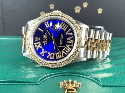 Neat Replica Rolex Datejust 16013 Caliber 3035 Automatic Movement 36mm Gold/steel Case Mens/unisex Watch - Image 3