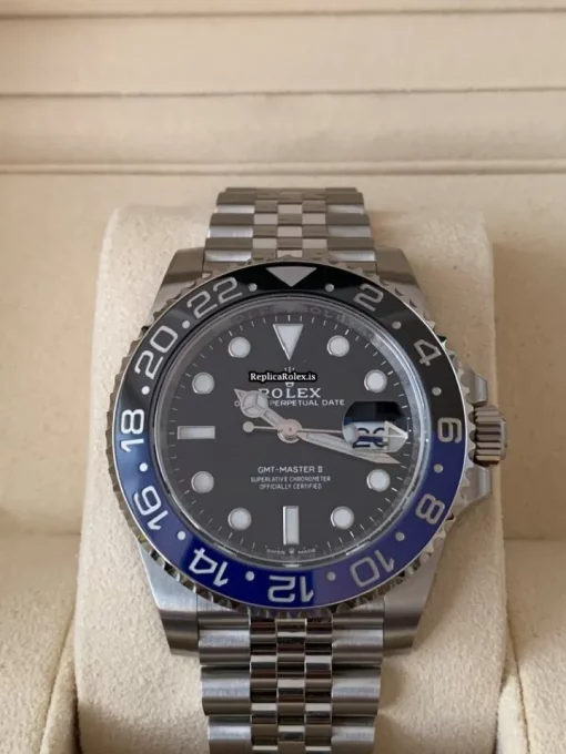 Recommend Clone Rolex Gmt-master II 126710blnr Caliber 3285 Automatic Movement 40mm Steel Case Mens/unisex Watch - Image 3