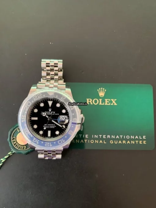 Recommend Clone Rolex Gmt-master II 126710blnr Caliber 3285 Automatic Movement 40mm Steel Case Mens/unisex Watch - Image 4