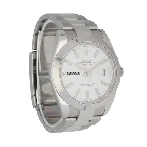 Cool Fake Rolex Datejust 126300 Automatic Movement 41mm Steel Case Mens/unisex Watch - Image 3