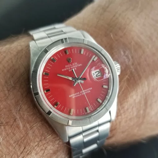 High Quality Fake Rolex Oyster Perpetual Date Caliber 1570 Automatic Movement 34mm Steel Case Mens/unisex Watch - Image 12