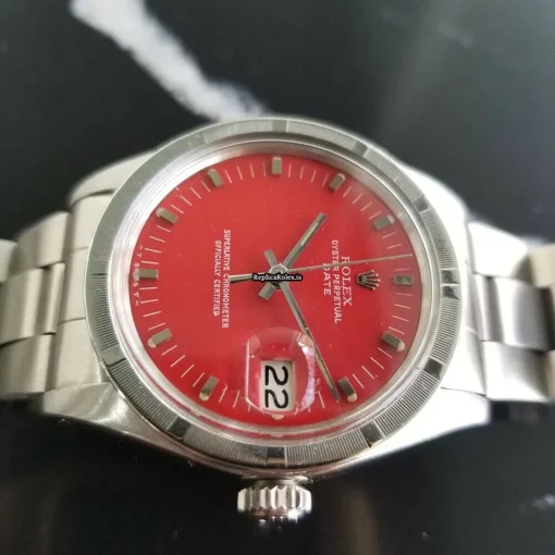 High Quality Fake Rolex Oyster Perpetual Date Caliber 1570 Automatic Movement 34mm Steel Case Mens/unisex Watch - Image 4