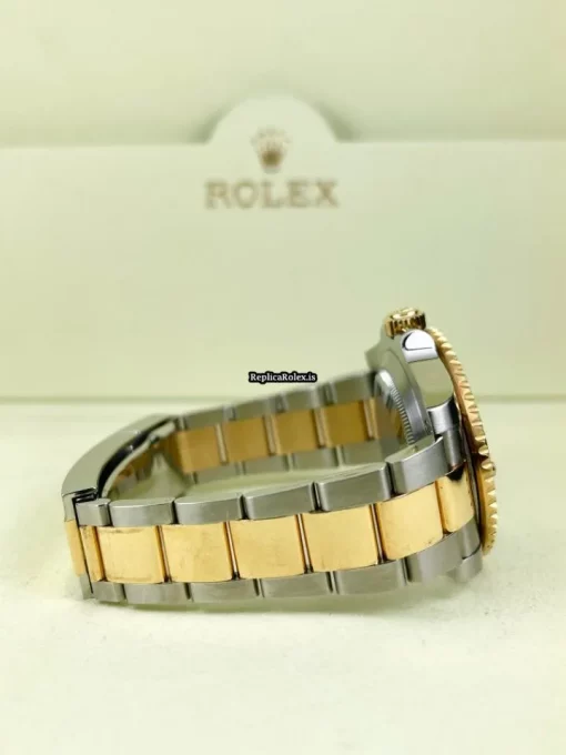 Amazing Replica Rolex Submariner Date 116613 Caliber 3135 Automatic Movement 40mm Gold/steel Case Mens/unisex Watch - Image 3