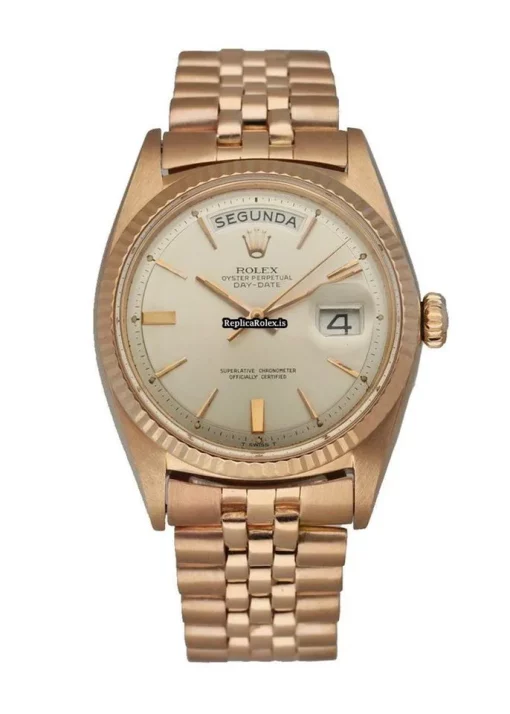 Top Copies Rolex Day-date 36 1803 Automatic Movement 36mm Rose Gold Case Mens/unisex Watch