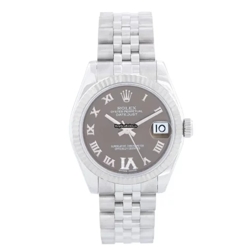 Incredible Fake Rolex Lady-datejust 178274 Automatic Movement 31mm Gold/steel Case Watch