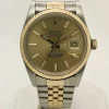 Amazing Clone Rolex Datejust 16013 Caliber 3035 Automatic Movement 36mm Gold/steel Case Mens/unisex Watch