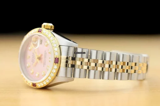 Fantastic Fake Rolex Lady-datejust 69173 Caliber 2135 Automatic Movement 26mm Steel Case Womens Watch - Image 3