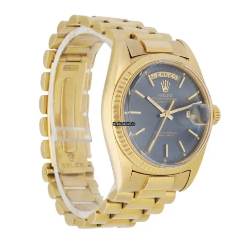 Fine Replica Rolex Day-date 36 1803 Automatic Movement 36mm Yellow Gold Case Mens/unisex Watch - Image 3