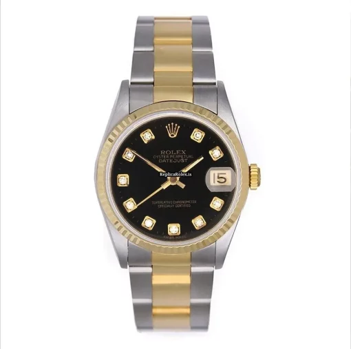 Attractive Fake Rolex Datejust 16233 Automatic Movement 36mm Gold/steel Case Mens/unisex Watch