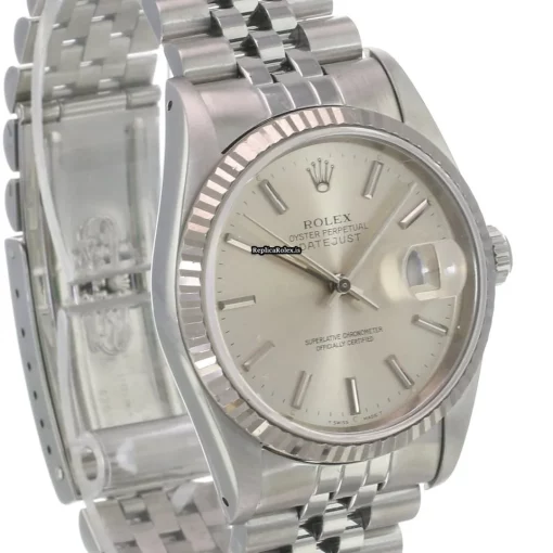 1:1 Replica Rolex Datejust 16234 Automatic Movement 36mm Steel Case Mens/unisex Watch - Image 3