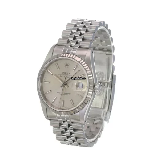 1:1 Replica Rolex Datejust 16234 Automatic Movement 36mm Steel Case Mens/unisex Watch - Image 5