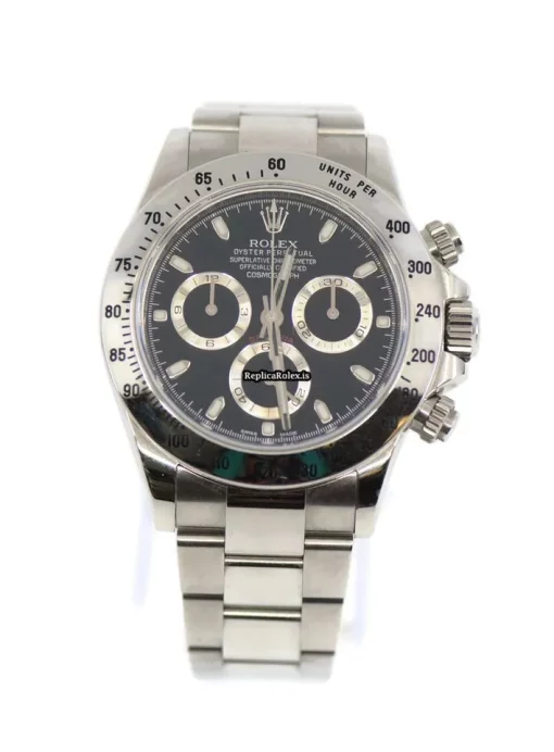 Good Fake Rolex Daytona 116520 Caliber 4130 Automatic Movement 40mm Steel Case Mens/unisex Watch