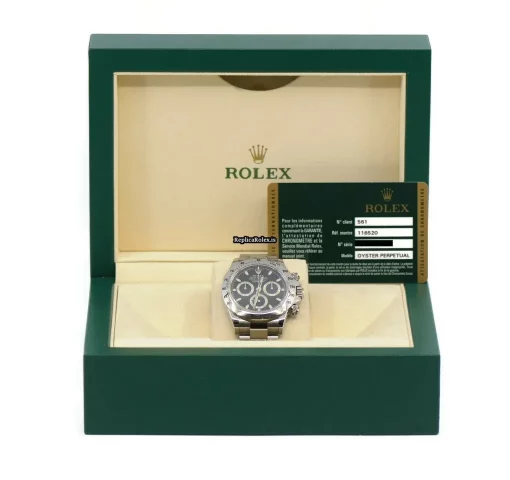 Good Fake Rolex Daytona 116520 Caliber 4130 Automatic Movement 40mm Steel Case Mens/unisex Watch - Image 4