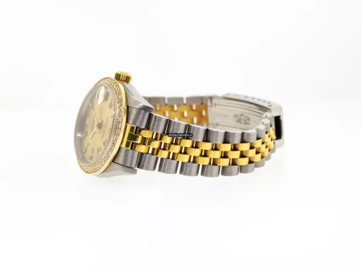 Amazing Replica Rolex Lady-datejust 68273 Caliber 2135 Automatic Movement 31mm Gold/steel Case Womens Watch - Image 10